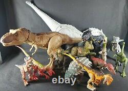 Lot Jurassic World Park Dinosaur Action Figures Some Vtg Collection See Pic