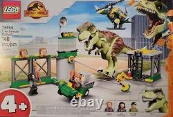 (Lot of 3) LEGO Jurassic World T. Rex Dinosaur Breakout 140 Pieces Model 76944