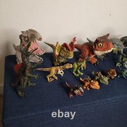 Massive JURASSIC PARK JURASSIC WORLD TOY LOT ACTION FIGURE COLLECTION + + + More