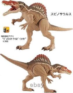 Mattel Jurassic World Biting! T-Rex VS. Biting! Spinosaurus HDH78