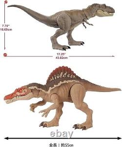 Mattel Jurassic World Biting! T-Rex VS. Biting! Spinosaurus HDH78