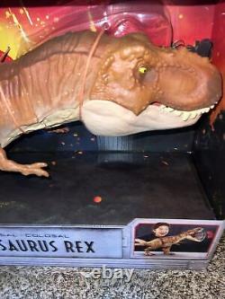 Mattel Jurassic World Dino Rivals DESTROY'N DEVOUR INDOMINUS REX T-REX New