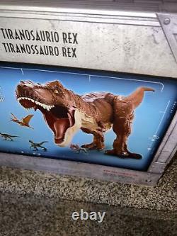 Mattel Jurassic World Dino Rivals DESTROY'N DEVOUR INDOMINUS REX T-REX New