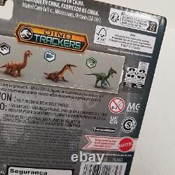 Mattel Jurassic World Dino Trackers lot of 4 set Danger Pack Dinosaur Figure new