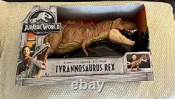 Mattel Jurassic World Super Colossal Tyrannosaurus Rex Figure 2017 New In Box