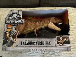 Mattel Jurassic World Super Colossal Tyrannosaurus Rex Figure 2017 New In Box