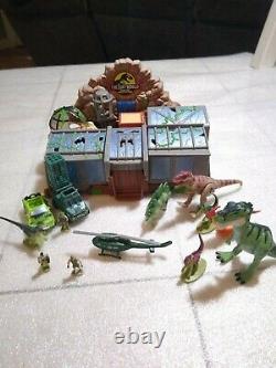 Microverse The Lost World Jurassic Park Lab Vehicle And Dinosaur Assortment