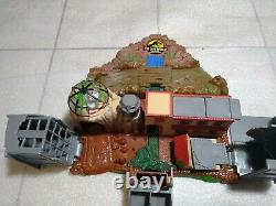 Microverse The Lost World Jurassic Park Lab Vehicle And Dinosaur Assortment