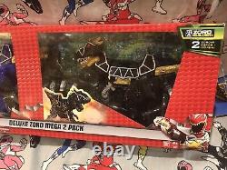 Mighty Morphin Power Rangers Dino Super Charge Deluxe Zord Mega 2 Pack