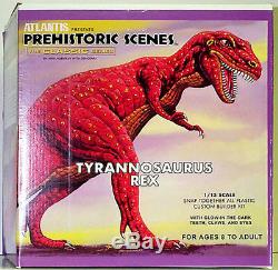 NEW Aurora Prehistoric Scenes Tyrannosaurus Rex Atlantis T-Rex Dinosaur MIB Rare
