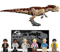 NEW Jurassic Park T Rex Rampage BRAND Compatible 75936 Building Blocks MOC toys