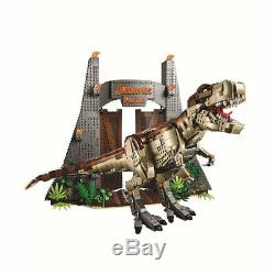 NEW Jurassic Park T Rex Rampage Compatible 75936 Building Blocks