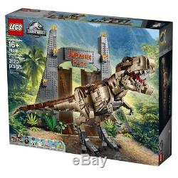 NEW LEGO 75936 JURASSIC PARK T Rex Rampage NO DINO. Gate And Figs Only