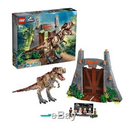 NEW LEGO Jurassic Park T-Rex Rampage Building Kit 75936, Dinosaur, Movie