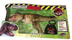 NIB Jurassic Park 1997 Lost World Bull Tyrannosaurus Rex T-Rex JP28 Vintage