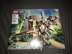 New LEGO Jurassic World Jurassic Park T. Rex Rampage Building Kit 75936