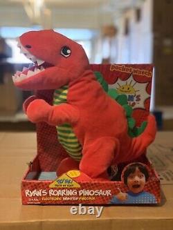 Official Ryan's World Roaring Dinosaur Red Tyrannosaurus Rex