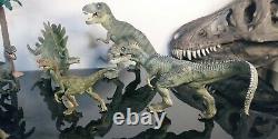 Papo Dinosaur Lot Allosaurus T Rex Spinosaurus Rare and Retired