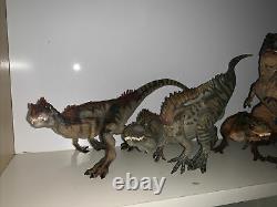 Papo Dinosaur Set T. Rex, Allosaurus, Gorgosaurus, Acrocanthosaurus Dinosaurs
