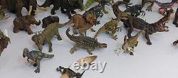 Papo Dinosaurs (Jurassic Park sculpts) lot of 44 T. Rex, Spinosaurus etc. Rare