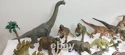Papo Dinosaurs (Jurassic Park sculpts) lot of 44 T. Rex, Spinosaurus etc. Rare