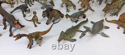 Papo Dinosaurs (Jurassic Park sculpts) lot of 44 T. Rex, Spinosaurus etc. Rare