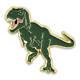 PinMart's Green T-Rex Tyrannosaurus Rex Dinosaur Enamel Lapel Pin