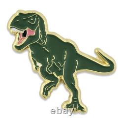 PinMart's Green T-Rex Tyrannosaurus Rex Dinosaur Enamel Lapel Pin
