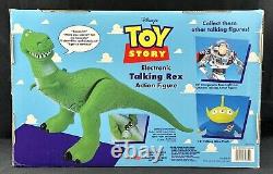 Rare Toy Story Rex Dinosaur Figure Talking Thinkway 1996 Disney Pixar NIB