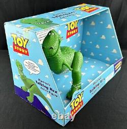 Rare Toy Story Rex Dinosaur Figure Talking Thinkway 1996 Disney Pixar NIB