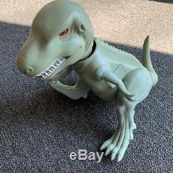 Rare Vintage 1976 Mego T-Rex Sailback Plastic Dinosaur Toy One Million B. C
