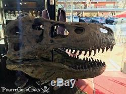 Replica T-rex Tyrannosaurus Rex Skull Dinosaur Fossil Treasures Of Jurassic