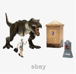 SDCC 2022 Mattel Jurassic World Hammond Collection Outhouse Chaos Set Presale