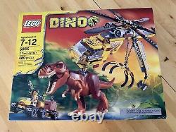 SEALED 5886 LEGO Dino T-REX HUNTER Tyrannosaurus Dinosaur Helicopter 480 pc set