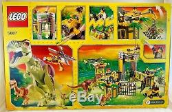 SEALED 5887 LEGO DINO DEFENSE HQ Jurassic T-Rex Raptor Dinosaur 793 pcs RETIRED