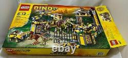 SEALED 5887 LEGO DINO DEFENSE HQ Tyrannosaurus T-Rex Raptor Dinosaur 793 pc set