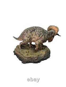 Sideshow Dinosauria Triceratops Statue Dinosaur Extremely Rare Damaged Horn