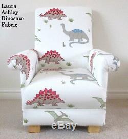 Sophie Allport Dinosaurs Fabric Child's Chair Green Grey Armchair Kid's Boys