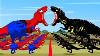 Spider Man T Rex Vs Bat Man T Rex Who Is The King Of Dinosaurs Radiation Godzilla Cartoon