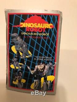 TAKARA Transformers Gen 1 Dinobot T Rex Dinosaur Toy Robot 1984 Tyrannosaurus