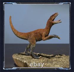 TONGSHIFU 1/20 T-Rex VS Atrociraptor Model Brass Dinosaur Statue Collector Decor