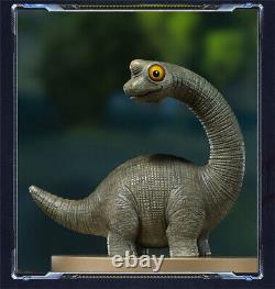 TONGSHIFU Mini Brass Dinosaur Model T-Rex Brachiosaurus Therizinosaurus GK Decor