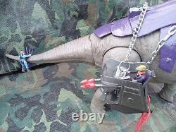 TYCO 1989 Dino Riders tyrannosaurus REX &JURASSIC world brachiosaurus MODIFIED