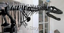 TYRANNOSAURUS REX Dinosaur MOUNTED T REX Skeleton Fossil Replica LIFE SIZE