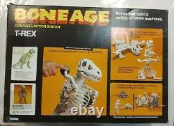 T-REX COMPLETE BONE AGE NEW 1988 vtg 80s Kenner action system dinosaur box rare