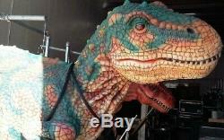 T-Rex Dinosaur Adult Wearable Costume with Realistic Roar/Sound built in Camera
