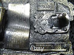 T Rex Dinosaur Belt Buckle! Vintage! Rare! Great American Buckle Co! 1988! USA