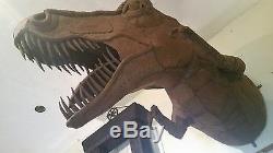 T-Rex Dinosaur Metal sculpture famous artist Ricardo Breceda, Wall Mount Prop