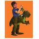 T-Rex Dinosaur Ride On Fancy Dress Party Costume Ages 3-7 Years