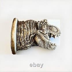 T-Rex Dinosaur Trophy Wall Mount Sculpture